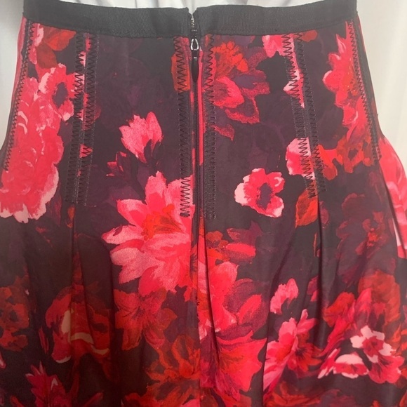 GAP Floral Inverted Pleats A-Line Flare Mini Skirt - Picture 5 of 5